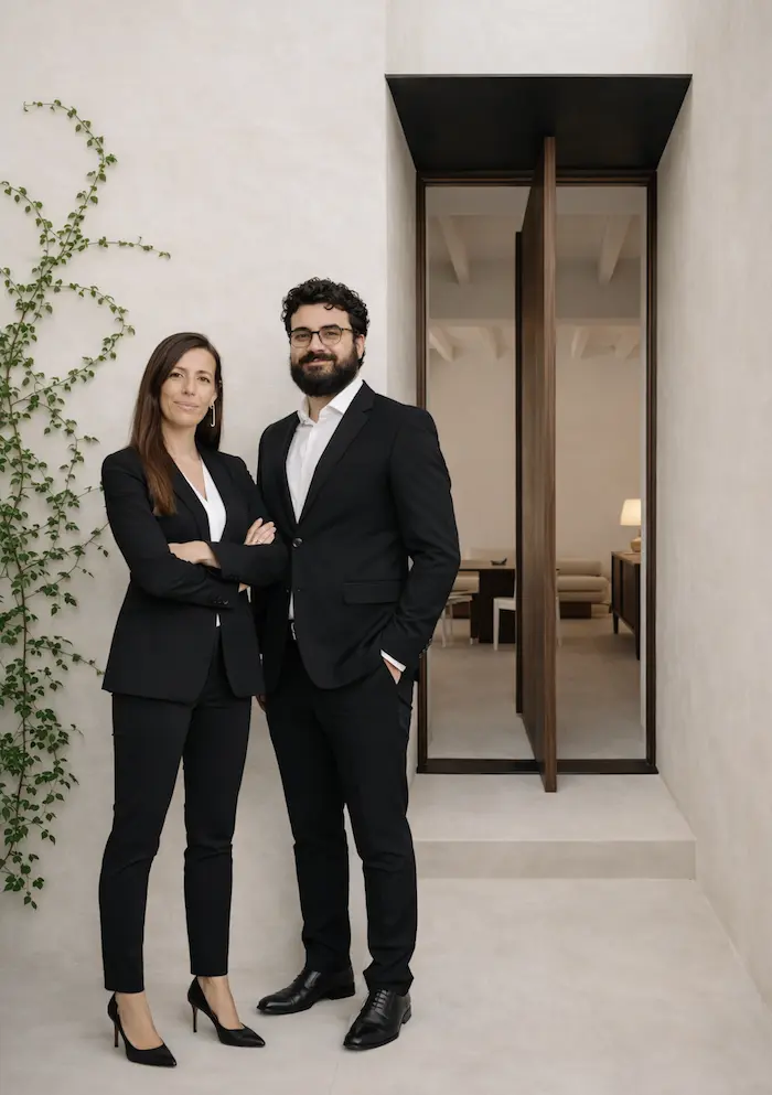 Alberto y Ana — arquitectos fundadores de A2A Arquitectos en Jerez de la Frontera